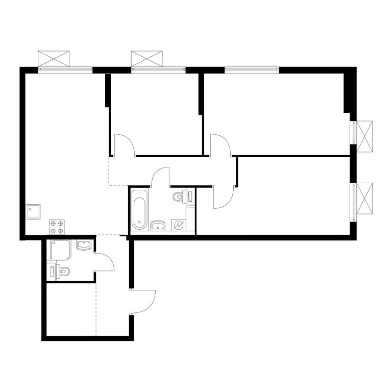 3-BD Apartment Sale, 85.9 sq. m. at Belaya Dacha Park, mikrorayon Parkovy, 1, Kotelniki, Moscow Region, Russia #1 3-BD Apartment Sale, 85.9 sq. m. at Belaya Dacha Park, mikrorayon Parkovy, 1, Kotelniki, Moscow Region, Russia #1