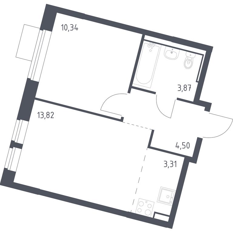 Apartment Sale, 35.84 sq. m. at Molzhaninovo, Leningradskoye Highway, 229, Moscow, Russia #1 Apartment Sale, 35.84 sq. m. at Molzhaninovo, Leningradskoye Highway, 229, Moscow, Russia #1