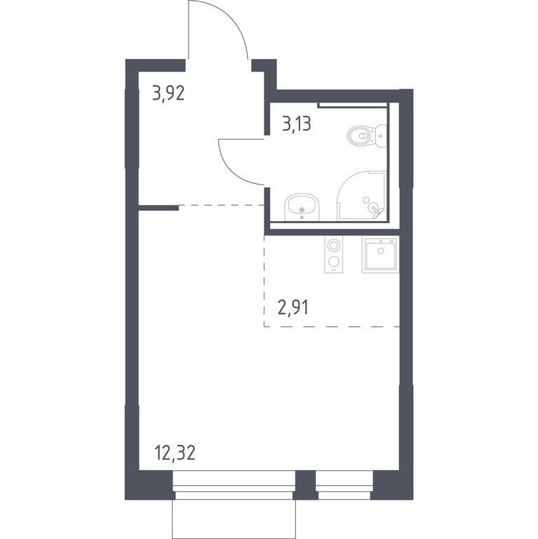 Apartment Sale, 22.28平方米 at Molzhaninovo, Leningradskoye Highway, 229, Moscow, Russia #1 Apartment Sale, 22.28平方米 at Molzhaninovo, Leningradskoye Highway, 229, Moscow, Russia #1