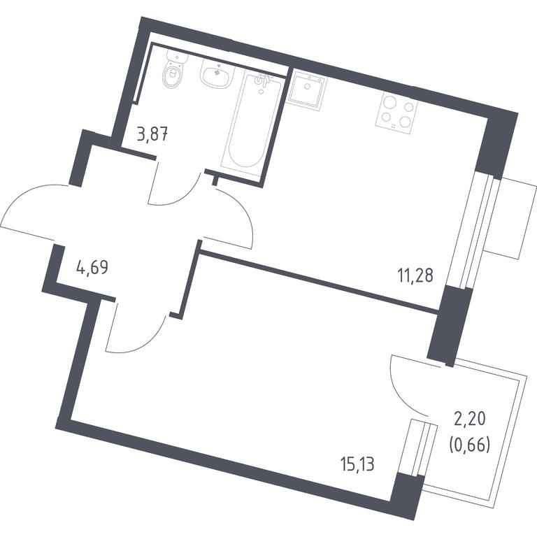 Apartment Sale, 35.63 sq. m. at Molzhaninovo, Leningradskoye Highway, 229, Moscow, Russia #1 Apartment Sale, 35.63 sq. m. at Molzhaninovo, Leningradskoye Highway, 229, Moscow, Russia #1