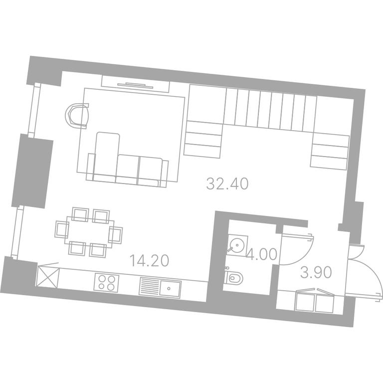3-BD Apartment Sale, 134.1平方米 at Duo House, Sofiyskaya Embankment, 34с3, Moscow, Russia #1 3-BD Apartment Sale, 134.1平方米 at Duo House, Sofiyskaya Embankment, 34с3, Moscow, Russia #1