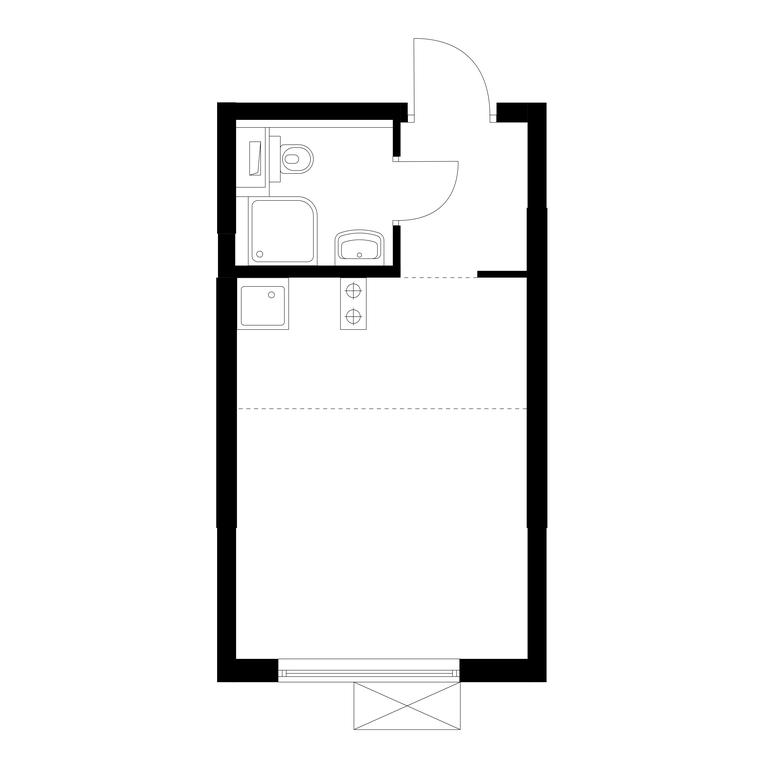 Apartment Sale, 19.9 sq. m. at Kuzminskiy Les, mikrorayon Belaya Dacha, 25, Kotelniki, Moscow Region, Russia #2 Apartment Sale, 19.9 sq. m. at Kuzminskiy Les, mikrorayon Belaya Dacha, 25, Kotelniki, Moscow Region, Russia #2