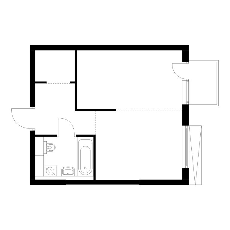 1-BD Apartment Sale, 34.9 sq. m. at Bolshaya Akademicheskaya 85, 3rd Nizhnelikhoborsky Drive, 1с16, Moscow, Russia #1