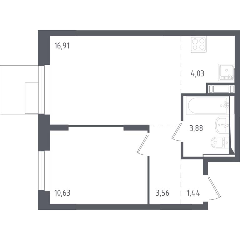 Apartment Sale, 40.4 sq. m. at Piatnitskie Luga, Pyatnitskoye Highway, 2, derevnya Yurlovo, Solnechnogorsk City District, Moscow Region, Russia #2 Apartment Sale, 40.4 sq. m. at Piatnitskie Luga, Pyatnitskoye Highway, 2, derevnya Yurlovo, Solnechnogorsk City District, Moscow Region, Russia #2
