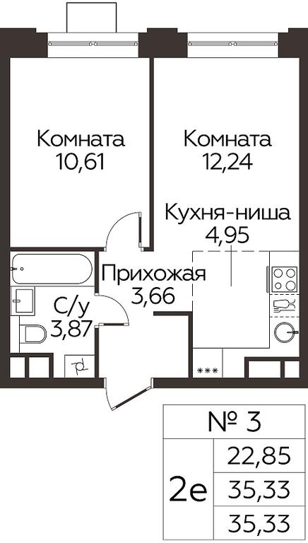 1-BD Apartment Sale, 35.33 sq. m. at Kashtanovaya Roshcha, Solnechnaya ulitsa, posyolok Lesnaya Polyana, derevnya Izmalkovo, Odintsovskiy City District, Moscow Region, Russia #1 1-BD Apartment Sale, 35.33 sq. m. at Kashtanovaya Roshcha, Solnechnaya ulitsa, posyolok Lesnaya Polyana, derevnya Izmalkovo, Odintsovskiy City District, Moscow Region, Russia #1