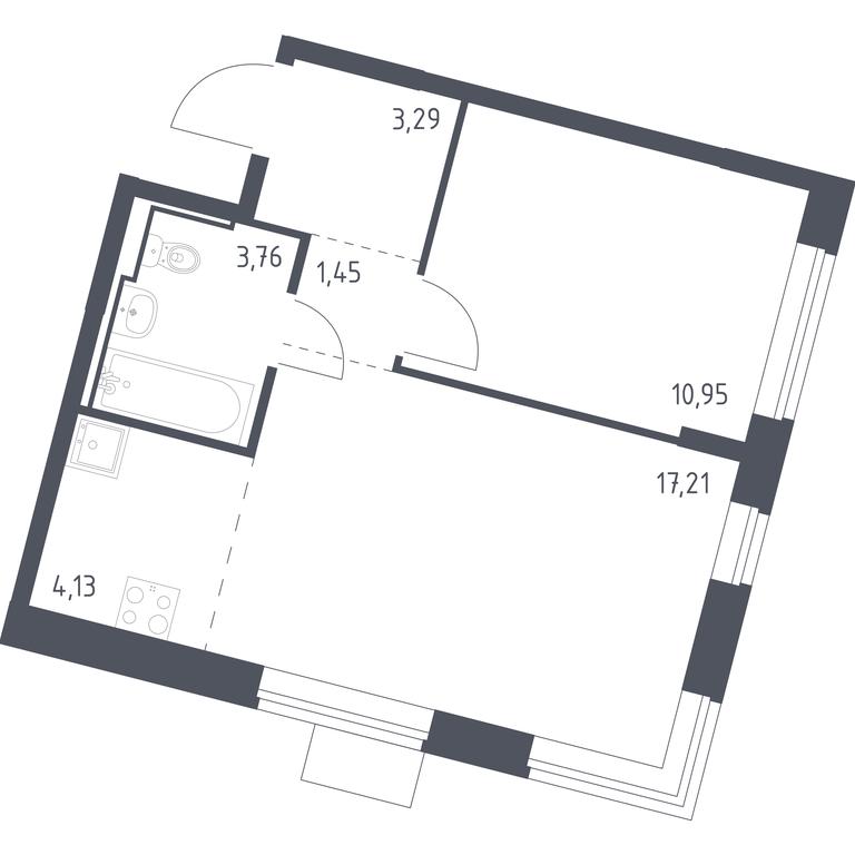 Apartment Sale, 40.79 sq. m. at Molzhaninovo, Leningradskoye Highway, 229, Moscow, Russia #1 Apartment Sale, 40.79 sq. m. at Molzhaninovo, Leningradskoye Highway, 229, Moscow, Russia #1