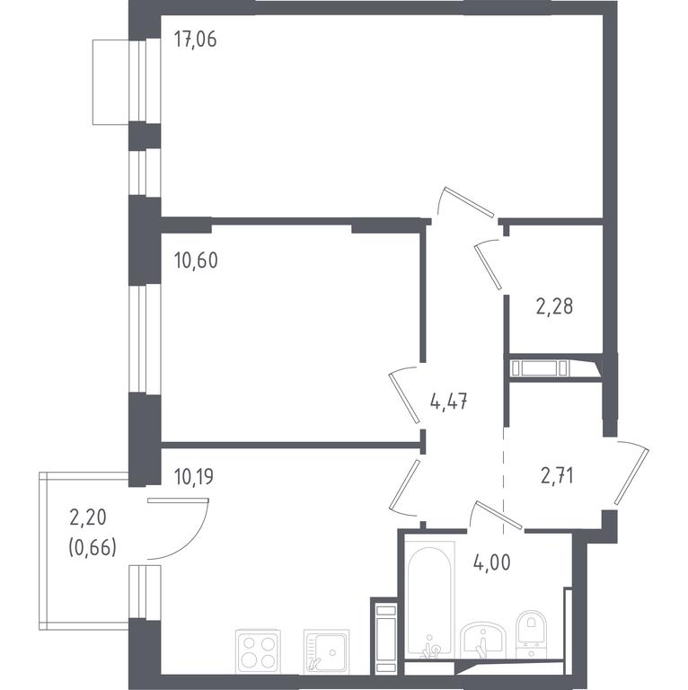 1-BD Apartment Sale, 52.1 sq. m. at Piatnitskie Luga, Pyatnitskoye Highway, 2, derevnya Yurlovo, Solnechnogorsk City District, Moscow Region, Russia #2 1-BD Apartment Sale, 52.1 sq. m. at Piatnitskie Luga, Pyatnitskoye Highway, 2, derevnya Yurlovo, Solnechnogorsk City District, Moscow Region, Russia #2