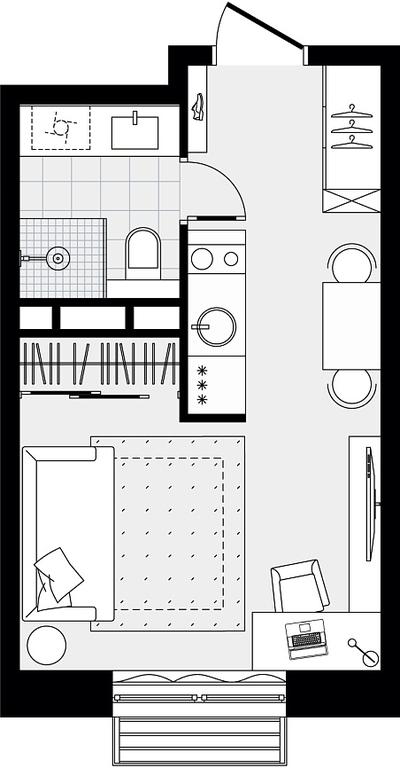 Apartment Sale, 21.71 sq. m. at Tsvetochnye Polyany City, kvartal № 165, Filimonkovskoye Municipal Formation, Moscow, Russia #1 Apartment Sale, 21.71 sq. m. at Tsvetochnye Polyany City, kvartal № 165, Filimonkovskoye Municipal Formation, Moscow, Russia #1