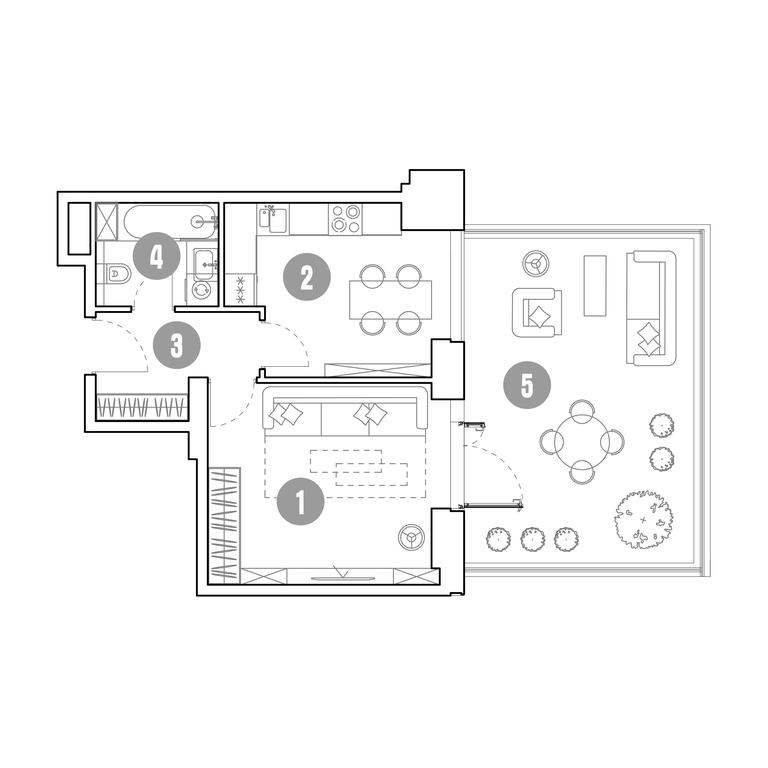1-BD Apartment Sale, 61.8 sq. m. at Mirapolis, Mira Avenue, 222Ас9, Moscow, Russia #1 1-BD Apartment Sale, 61.8 sq. m. at Mirapolis, Mira Avenue, 222Ас9, Moscow, Russia #1