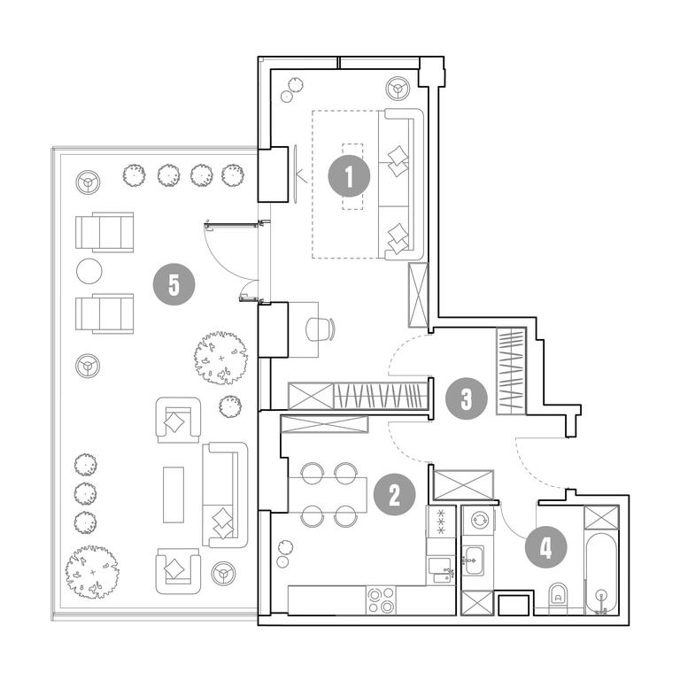 1-BD Apartment Sale, 83.8平方米 at Mirapolis, Mira Avenue, 222Ас9, Moscow, Russia #2 1-BD Apartment Sale, 83.8平方米 at Mirapolis, Mira Avenue, 222Ас9, Moscow, Russia #2
