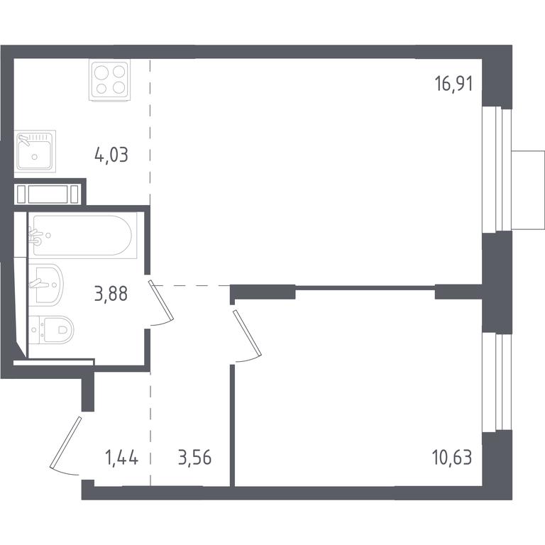 Apartment Sale, 40.4平方米 at Piatnitskie Luga, Pyatnitskoye Highway, 2, derevnya Yurlovo, Solnechnogorsk City District, Moscow Region, Russia #1 Apartment Sale, 40.4平方米 at Piatnitskie Luga, Pyatnitskoye Highway, 2, derevnya Yurlovo, Solnechnogorsk City District, Moscow Region, Russia #1