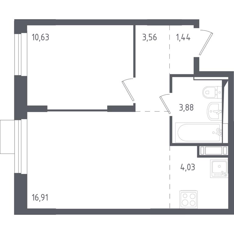 Apartment Sale, 40.4平方米 at Piatnitskie Luga, Pyatnitskoye Highway, 2, derevnya Yurlovo, Solnechnogorsk City District, Moscow Region, Russia #1 Apartment Sale, 40.4平方米 at Piatnitskie Luga, Pyatnitskoye Highway, 2, derevnya Yurlovo, Solnechnogorsk City District, Moscow Region, Russia #1