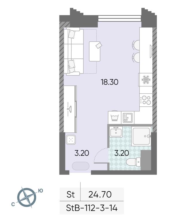 Продажа квартиры, 24,7 м² в ЖК «Обручева 30», улица Обручева, 30А, Москва, Россия #1 Продажа квартиры, 24,7 м² в ЖК «Обручева 30», улица Обручева, 30А, Москва, Россия #1