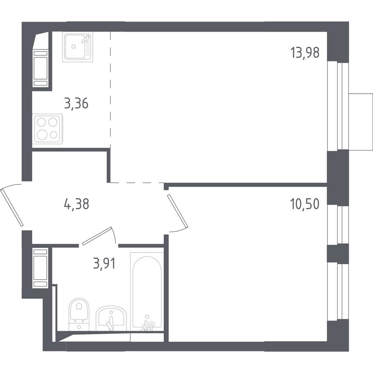 Apartment Sale, 36.2平方米 at Piatnitskie Luga, Pyatnitskoye Highway, 2, derevnya Yurlovo, Solnechnogorsk City District, Moscow Region, Russia #1 Apartment Sale, 36.2平方米 at Piatnitskie Luga, Pyatnitskoye Highway, 2, derevnya Yurlovo, Solnechnogorsk City District, Moscow Region, Russia #1