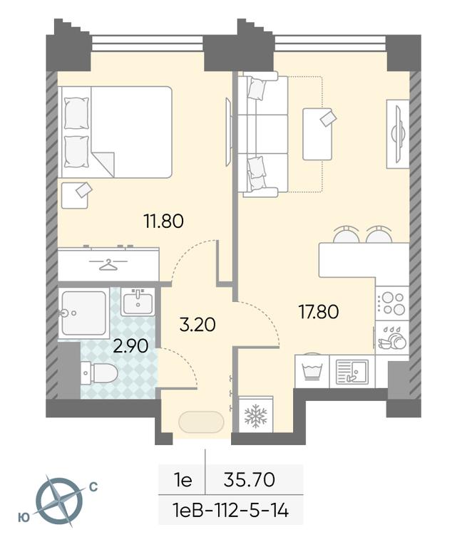 Продажа 1-комн. квартиры, 35,7 м² в ЖК «Обручева 30», улица Обручева, 30А, Москва, Россия #1 Продажа 1-комн. квартиры, 35,7 м² в ЖК «Обручева 30», улица Обручева, 30А, Москва, Россия #1