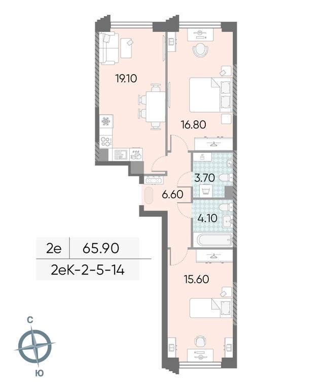 Продажа 2-комн. квартиры, 65,9 м² в ЖК «Обручева 30», улица Обручева, 30А, Москва, Россия #2 Продажа 2-комн. квартиры, 65,9 м² в ЖК «Обручева 30», улица Обручева, 30А, Москва, Россия #2