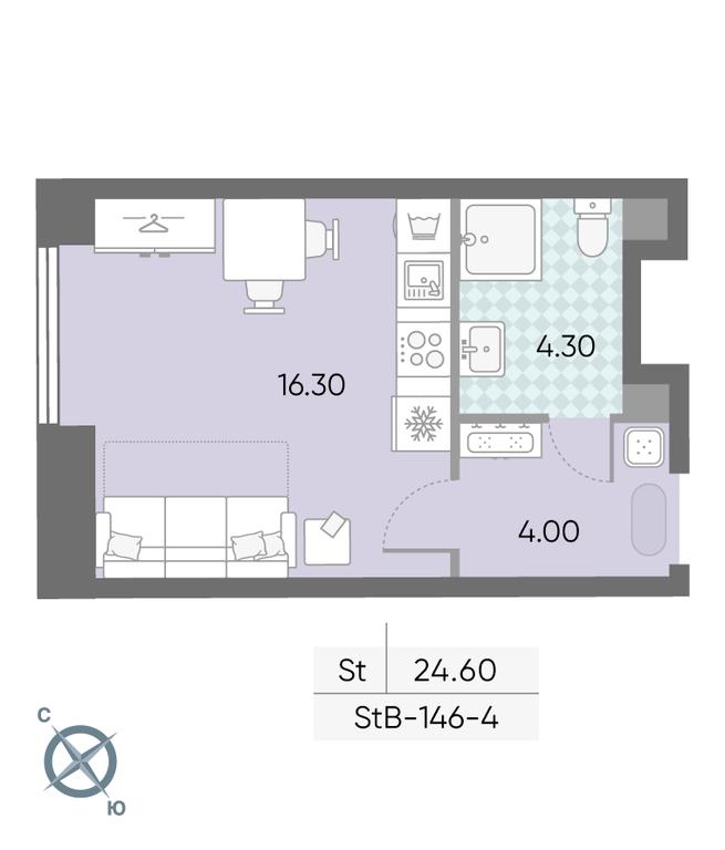 Apartment Sale, 24.6 sq. m. at Obrucheva 30, Obrucheva Street, 30А, Moscow, Russia #1 Apartment Sale, 24.6 sq. m. at Obrucheva 30, Obrucheva Street, 30А, Moscow, Russia #1