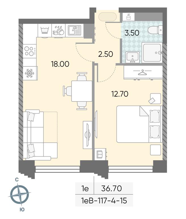 Продажа 1-комн. квартиры, 36,7 м² в ЖК «Обручева 30», улица Обручева, 30А, Москва, Россия #2 Продажа 1-комн. квартиры, 36,7 м² в ЖК «Обручева 30», улица Обручева, 30А, Москва, Россия #2