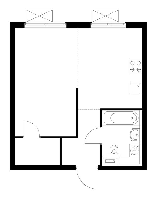 Продажа 1-комн. квартиры, 33,6 м² в ЖК «Перовское 2», Перовское шоссе, 4с2, Москва, Россия #1 Продажа 1-комн. квартиры, 33,6 м² в ЖК «Перовское 2», Перовское шоссе, 4с2, Москва, Россия #1
