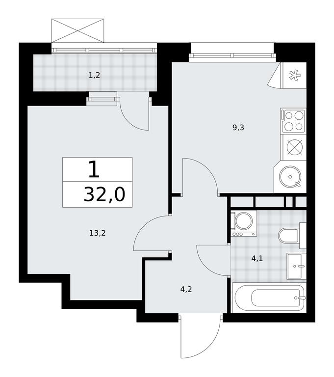 Apartment Sale, 32 sq. m. at Skandinaviya, Skandinaviya Residential Complex, Sosenskoye Settlement, Moscow, Russia #1 Apartment Sale, 32 sq. m. at Skandinaviya, Skandinaviya Residential Complex, Sosenskoye Settlement, Moscow, Russia #1
