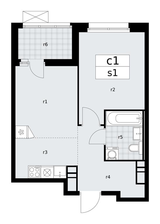 1-BD Apartment Sale, 39.6平方米 at Skandinaviya, Skandinaviya Residential Complex, Sosenskoye Settlement, Moscow, Russia #1 1-BD Apartment Sale, 39.6平方米 at Skandinaviya, Skandinaviya Residential Complex, Sosenskoye Settlement, Moscow, Russia #1