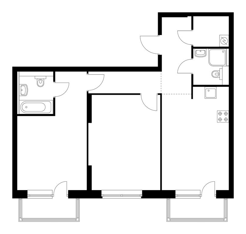 Продажа 2-комн. квартиры, 72,15 м² в ЖК «Грин парк (Green park)», Берёзовая аллея, 17к1, Москва, Россия #1