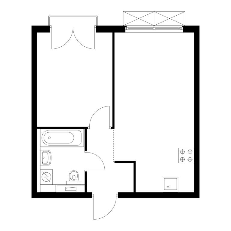 1-BD Apartment Sale, 37.1 sq. m. at Holland Park, Volokolamskoye Highway, 71/13к1, Moscow, Russia #1 1-BD Apartment Sale, 37.1 sq. m. at Holland Park, Volokolamskoye Highway, 71/13к1, Moscow, Russia #1