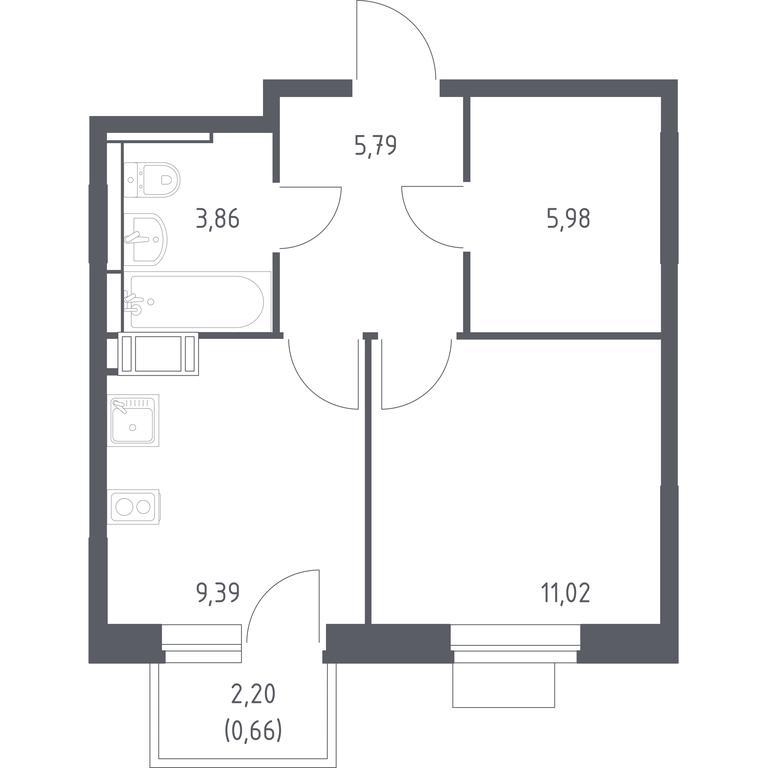 Apartment Sale, 36.7平方米 at Piatnitskie Luga, Pyatnitskoye Highway, 2, derevnya Yurlovo, Solnechnogorsk City District, Moscow Region, Russia #1 Apartment Sale, 36.7平方米 at Piatnitskie Luga, Pyatnitskoye Highway, 2, derevnya Yurlovo, Solnechnogorsk City District, Moscow Region, Russia #1