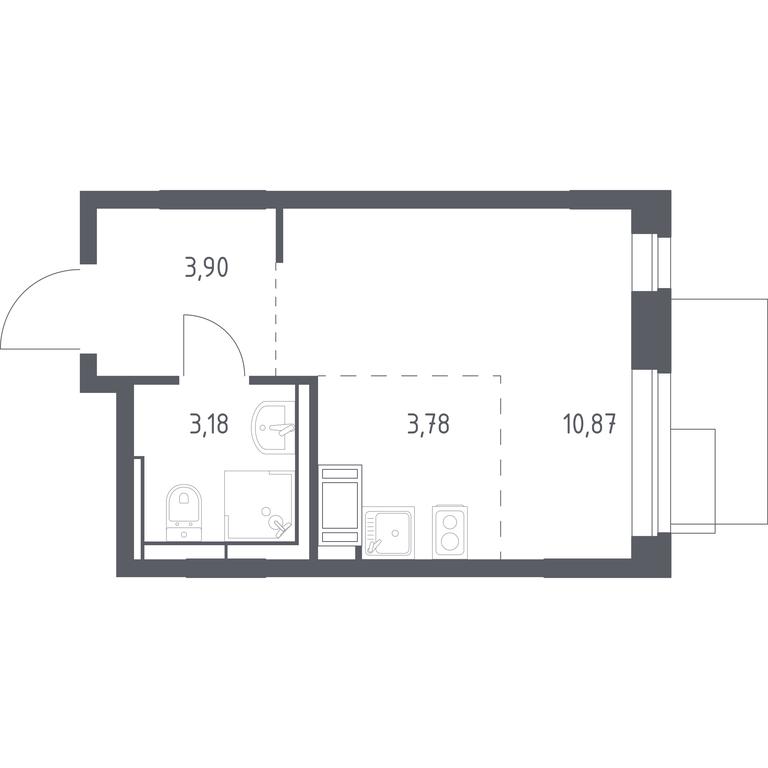Apartment Sale, 21.73平方米 at Piatnitskie Luga, Pyatnitskoye Highway, 2, derevnya Yurlovo, Solnechnogorsk City District, Moscow Region, Russia #1 Apartment Sale, 21.73平方米 at Piatnitskie Luga, Pyatnitskoye Highway, 2, derevnya Yurlovo, Solnechnogorsk City District, Moscow Region, Russia #1