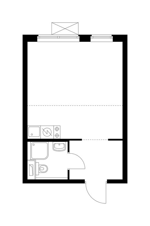 Apartment Sale, 24.8平方米 at Pervyi Dubrovskiy, Novoostapovskaya Street, 1с4, Moscow, Russia #1 Apartment Sale, 24.8平方米 at Pervyi Dubrovskiy, Novoostapovskaya Street, 1с4, Moscow, Russia #1