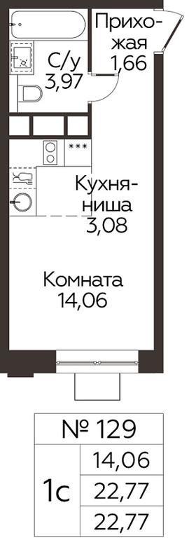 Apartment Sale, 22.77 sq. m. at Kashtanovaya Roshcha, Solnechnaya ulitsa, posyolok Lesnaya Polyana, derevnya Izmalkovo, Odintsovskiy City District, Moscow Region, Russia #1 Apartment Sale, 22.77 sq. m. at Kashtanovaya Roshcha, Solnechnaya ulitsa, posyolok Lesnaya Polyana, derevnya Izmalkovo, Odintsovskiy City District, Moscow Region, Russia #1