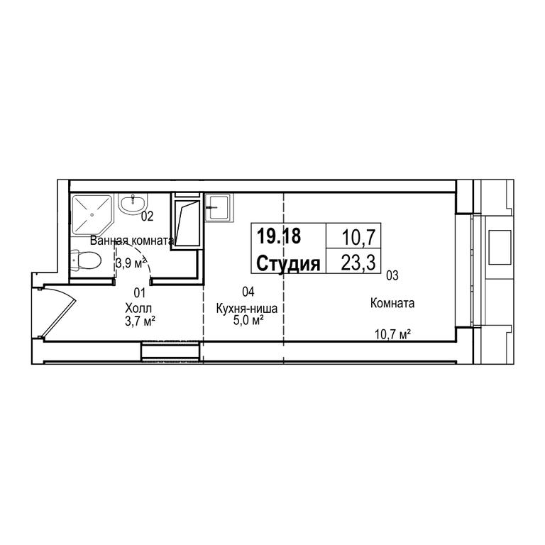4-BD Apartment Sale, 114.3 sq. m. at Silver, Serebryakova Drive, 11к1, Moscow, Russia #2 4-BD Apartment Sale, 114.3 sq. m. at Silver, Serebryakova Drive, 11к1, Moscow, Russia #2