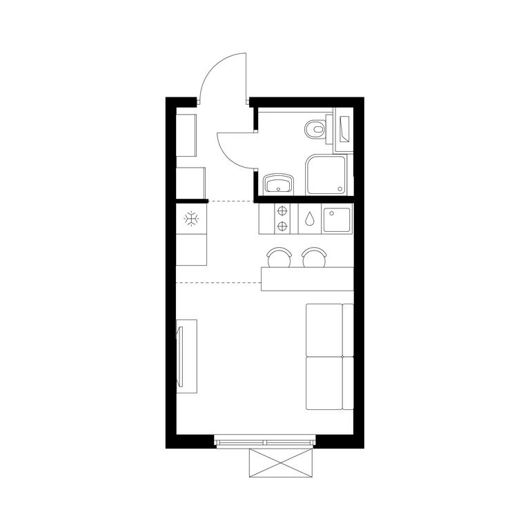 Apartment Sale, 20.1 sq. m. at Volzhskiy Park, 1st Grayvoronovsky Drive, 3с11, Moscow, Russia #1 Apartment Sale, 20.1 sq. m. at Volzhskiy Park, 1st Grayvoronovsky Drive, 3с11, Moscow, Russia #1