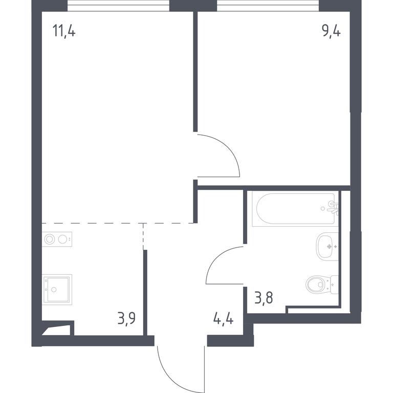 Apartment Sale, 32.9 sq. m. at Molzhaninovo, Leningradskoye Highway, 229, Moscow, Russia #1 Apartment Sale, 32.9 sq. m. at Molzhaninovo, Leningradskoye Highway, 229, Moscow, Russia #1