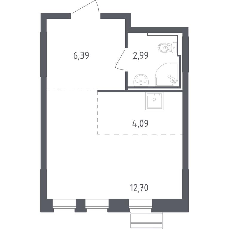 Apartment Sale, 26.17 sq. m. at Rublevskiy Kvartal, Laykovo Green Quarter, zhiloy kompleks Gorod-sobytiye Laykovo, selo Laykovo, Odintsovskiy City District, Moscow Region, Russia #1 Apartment Sale, 26.17 sq. m. at Rublevskiy Kvartal, Laykovo Green Quarter, zhiloy kompleks Gorod-sobytiye Laykovo, selo Laykovo, Odintsovskiy City District, Moscow Region, Russia #1