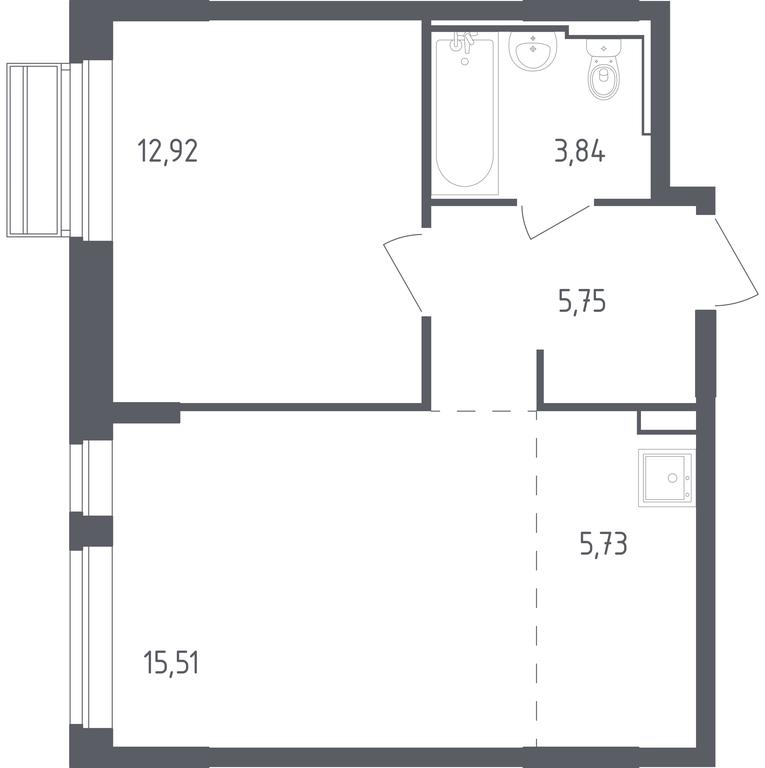 Apartment Sale, 43.75 sq. m. at Rublevskiy Kvartal, Laykovo Green Quarter, zhiloy kompleks Gorod-sobytiye Laykovo, selo Laykovo, Odintsovskiy City District, Moscow Region, Russia #1 Apartment Sale, 43.75 sq. m. at Rublevskiy Kvartal, Laykovo Green Quarter, zhiloy kompleks Gorod-sobytiye Laykovo, selo Laykovo, Odintsovskiy City District, Moscow Region, Russia #1