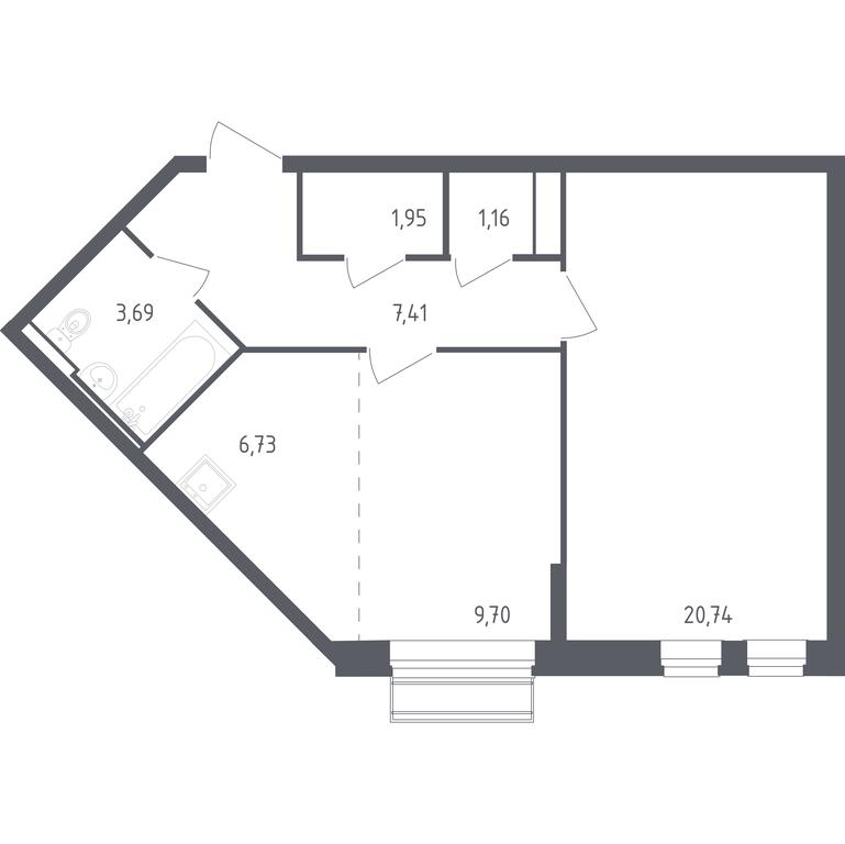 Apartment Sale, 51.38 sq. m. at Rublevskiy Kvartal, Laykovo Green Quarter, zhiloy kompleks Gorod-sobytiye Laykovo, selo Laykovo, Odintsovskiy City District, Moscow Region, Russia #1 Apartment Sale, 51.38 sq. m. at Rublevskiy Kvartal, Laykovo Green Quarter, zhiloy kompleks Gorod-sobytiye Laykovo, selo Laykovo, Odintsovskiy City District, Moscow Region, Russia #1
