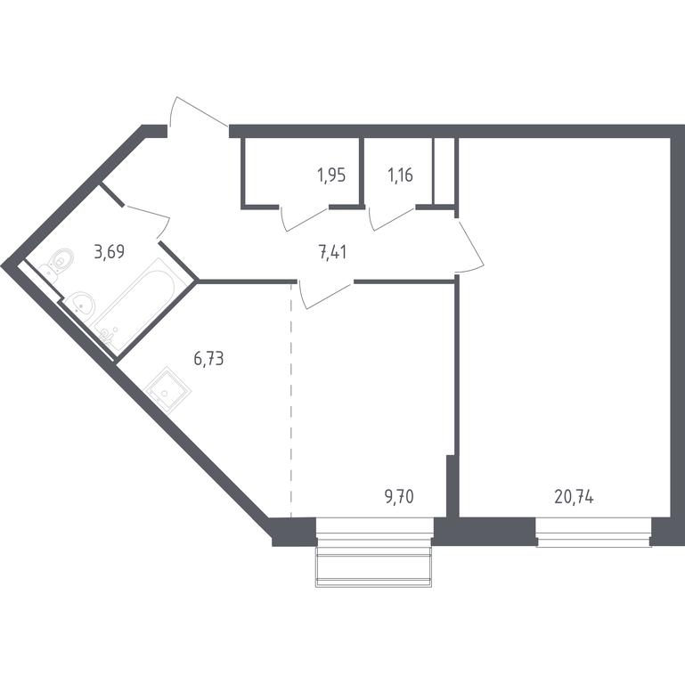 Apartment Sale, 51.38 sq. m. at Rublevskiy Kvartal, Laykovo Green Quarter, zhiloy kompleks Gorod-sobytiye Laykovo, selo Laykovo, Odintsovskiy City District, Moscow Region, Russia #1 Apartment Sale, 51.38 sq. m. at Rublevskiy Kvartal, Laykovo Green Quarter, zhiloy kompleks Gorod-sobytiye Laykovo, selo Laykovo, Odintsovskiy City District, Moscow Region, Russia #1