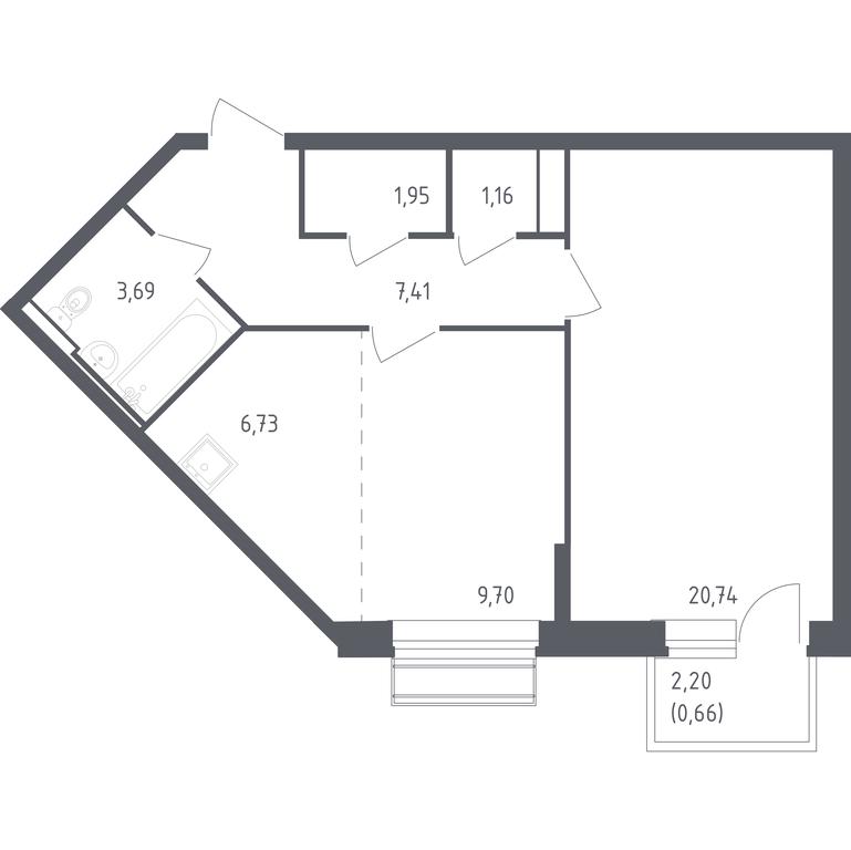 Apartment Sale, 52.04 sq. m. at Rublevskiy Kvartal, Laykovo Green Quarter, zhiloy kompleks Gorod-sobytiye Laykovo, selo Laykovo, Odintsovskiy City District, Moscow Region, Russia #1 Apartment Sale, 52.04 sq. m. at Rublevskiy Kvartal, Laykovo Green Quarter, zhiloy kompleks Gorod-sobytiye Laykovo, selo Laykovo, Odintsovskiy City District, Moscow Region, Russia #1