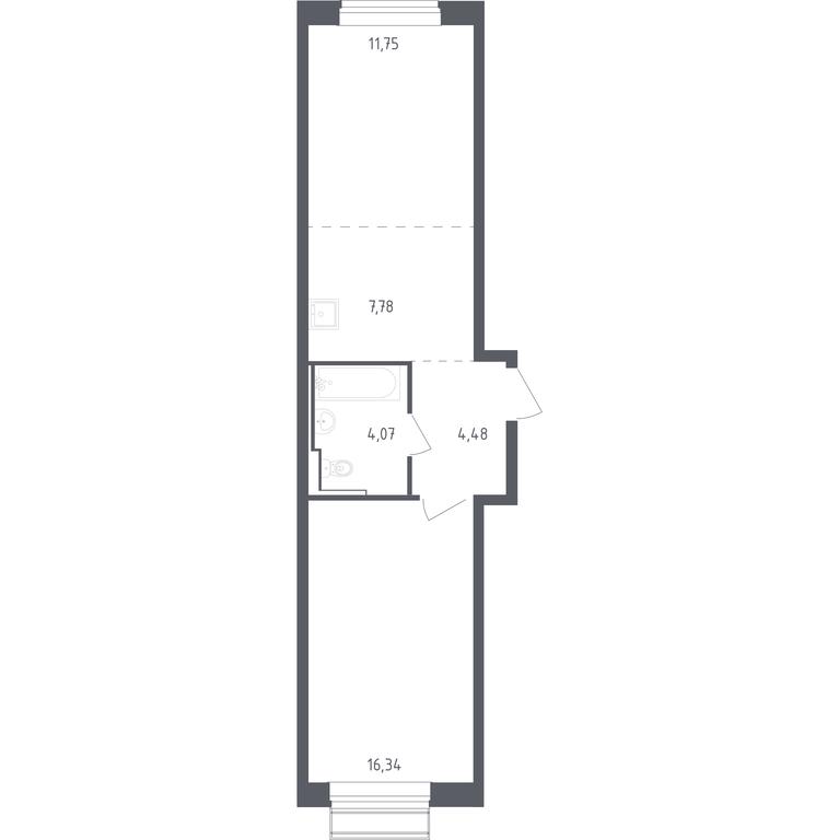 Apartment Sale, 44.42 sq. m. at Rublevskiy Kvartal, Laykovo Green Quarter, zhiloy kompleks Gorod-sobytiye Laykovo, selo Laykovo, Odintsovskiy City District, Moscow Region, Russia #1 Apartment Sale, 44.42 sq. m. at Rublevskiy Kvartal, Laykovo Green Quarter, zhiloy kompleks Gorod-sobytiye Laykovo, selo Laykovo, Odintsovskiy City District, Moscow Region, Russia #1