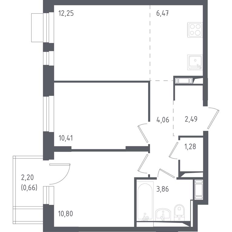 Продажа 1-комн. квартиры, 52,5 м² в ЖК «Пятницкие Луга», Пятницкое шоссе, 2, деревня Юрлово, городской округ Солнечногорск, Московская область, Россия #2 Продажа 1-комн. квартиры, 52,5 м² в ЖК «Пятницкие Луга», Пятницкое шоссе, 2, деревня Юрлово, городской округ Солнечногорск, Московская область, Россия #2