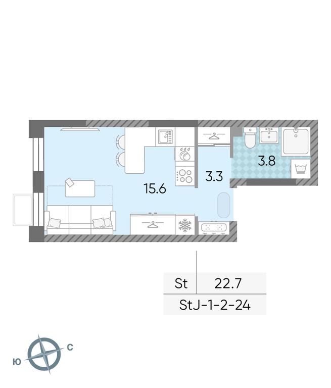 Apartment Sale, 22.7 sq. m. at Luchi, Proizvodstvennaya Street, 12к1, Moscow, Russia #1 Apartment Sale, 22.7 sq. m. at Luchi, Proizvodstvennaya Street, 12к1, Moscow, Russia #1