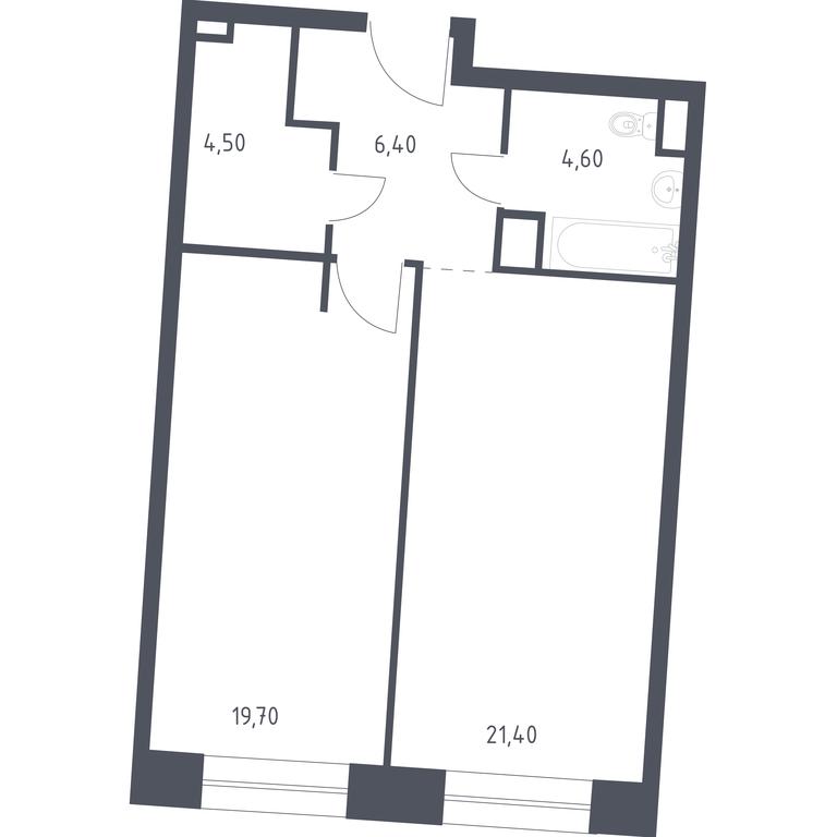 Продажа квартиры, 57,4 м² в ЖК «Стремянный 2», Стремянный переулок, 2, Москва, Россия #1 Продажа квартиры, 57,4 м² в ЖК «Стремянный 2», Стремянный переулок, 2, Москва, Россия #1
