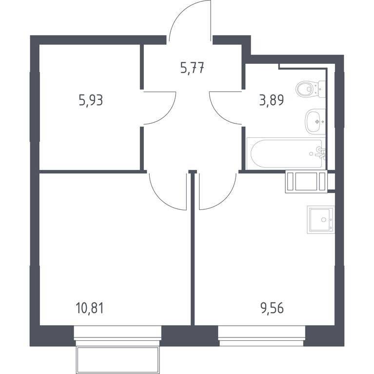 Apartment Sale, 35.96 sq. m. at Tomilino Park, 1-y kvartal, posyolok Zhilino-1, Lubertsy City District, Moscow Region, Russia #1 Apartment Sale, 35.96 sq. m. at Tomilino Park, 1-y kvartal, posyolok Zhilino-1, Lubertsy City District, Moscow Region, Russia #1