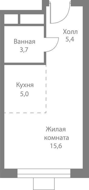 Apartment Sale, 30.1 sq. m. at Stellar City, Skolkovskoye Highway, 1, Moscow, Russia #1 Apartment Sale, 30.1 sq. m. at Stellar City, Skolkovskoye Highway, 1, Moscow, Russia #1