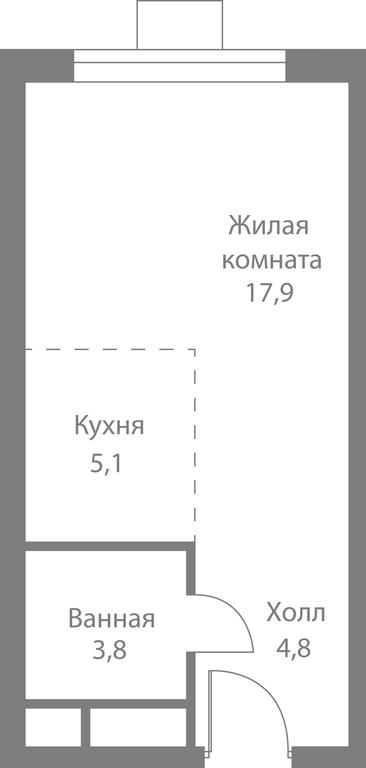 Apartment Sale, 31.6平方米 at Stellar City, Skolkovskoye Highway, 1, Moscow, Russia #1 Apartment Sale, 31.6平方米 at Stellar City, Skolkovskoye Highway, 1, Moscow, Russia #1