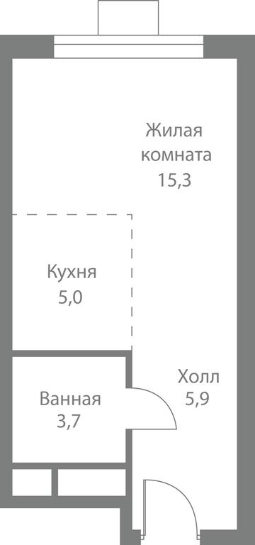 Apartment Sale, 29.9平方米 at Stellar City, Skolkovskoye Highway, 1, Moscow, Russia #1 Apartment Sale, 29.9平方米 at Stellar City, Skolkovskoye Highway, 1, Moscow, Russia #1