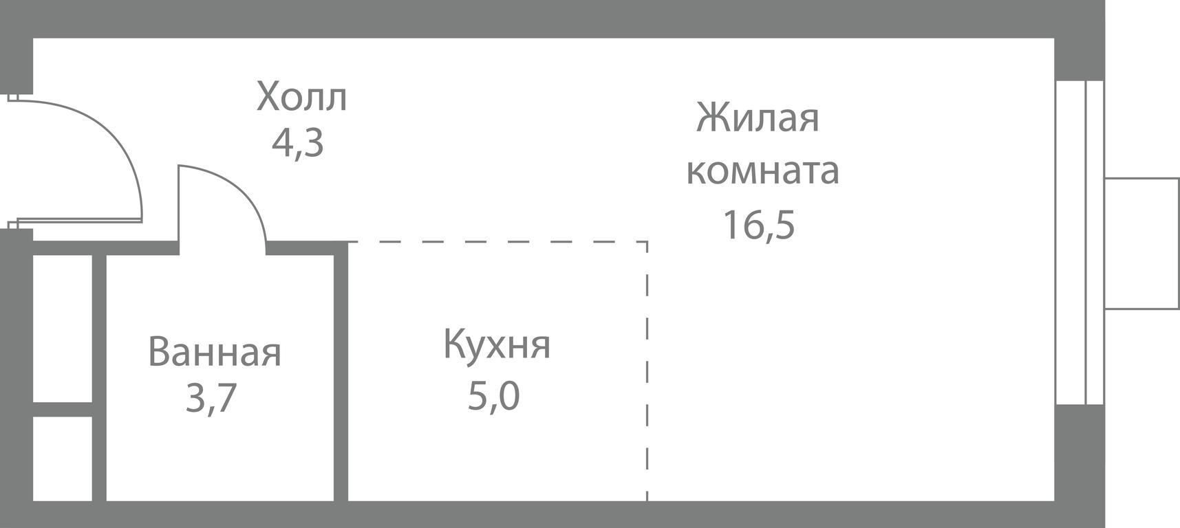 Apartment Sale, 29.5平方米 at Stellar City, Skolkovskoye Highway, 1, Moscow, Russia #1 Apartment Sale, 29.5平方米 at Stellar City, Skolkovskoye Highway, 1, Moscow, Russia #1