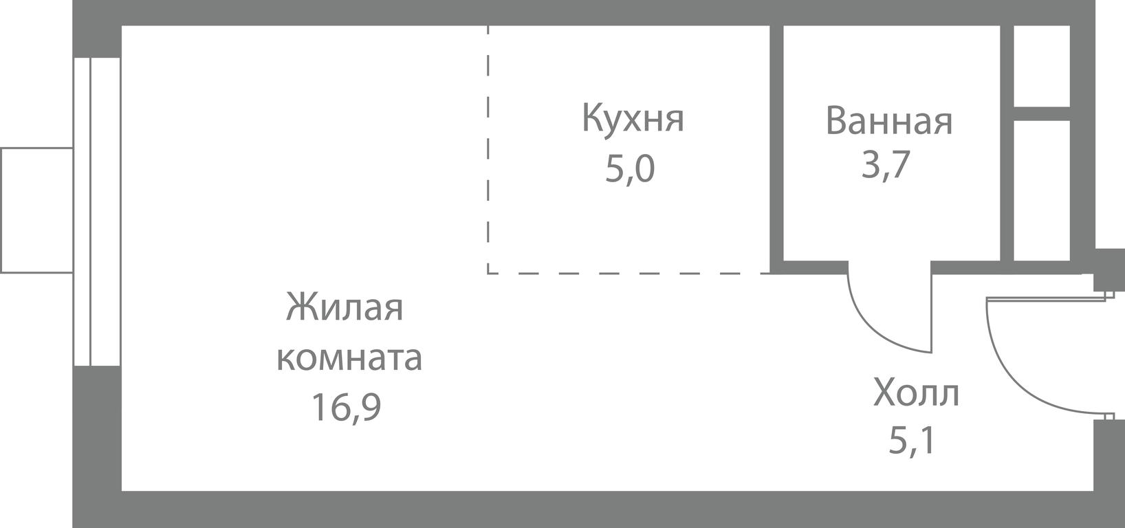 Apartment Sale, 30.7平方米 at Stellar City, Skolkovskoye Highway, 1, Moscow, Russia #1 Apartment Sale, 30.7平方米 at Stellar City, Skolkovskoye Highway, 1, Moscow, Russia #1