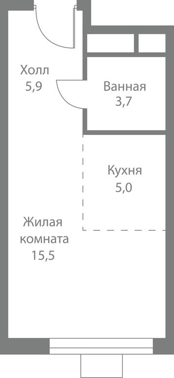 Apartment Sale, 30.1平方米 at Stellar City, Skolkovskoye Highway, 1, Moscow, Russia #2 Apartment Sale, 30.1平方米 at Stellar City, Skolkovskoye Highway, 1, Moscow, Russia #2